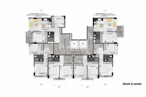 Penthouse for sale  in Alanya, Antalya, Turkey, 2 bedrooms, 100m2, No. 221111 – photo 30