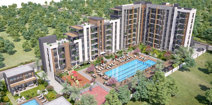 Daire  1+1  Aksu, Antalya, Türkiye №226277