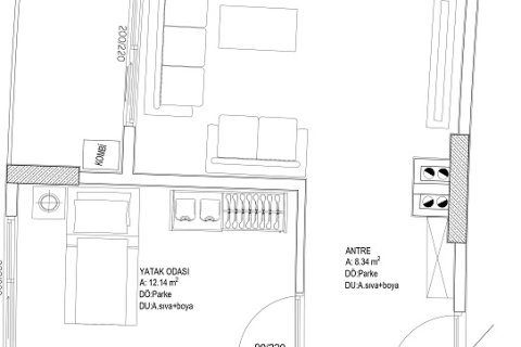 Lägenhet  i Mugla, Turkiet Nr. 224205 - 4