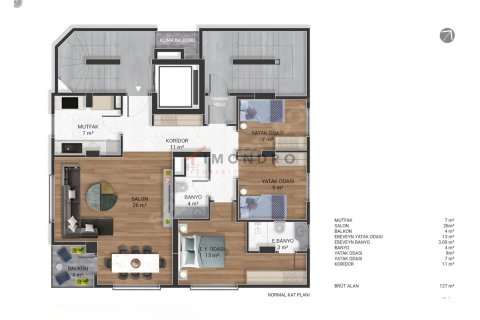 3+1 Wohnung in Kadikoy, Istanbul, Türkei Nr. 228395 - 8