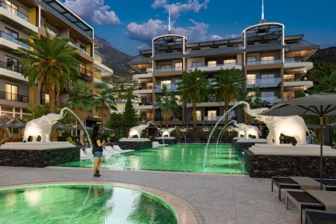 Daire  1+1  Alanya, Antalya, Türkiye №219335