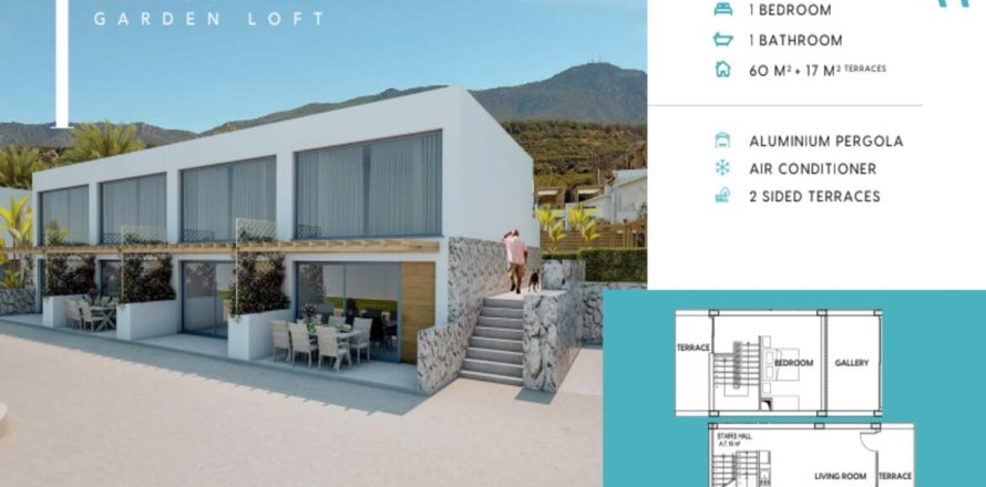 1+1 Apartment in Esentepe, Girne, Northern Cyprus No. 215169