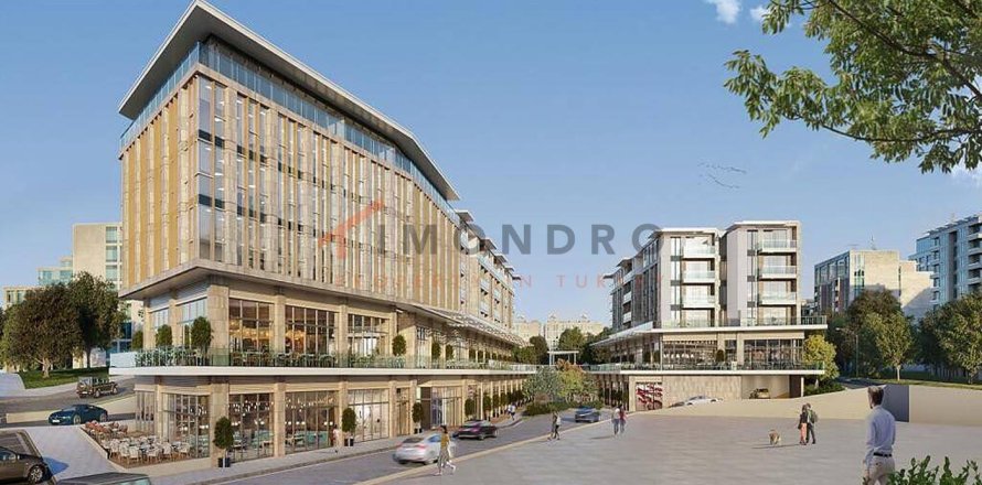 آپارتمان در Küçükçekmece،  Istanbul ، ترکیه 1 خوابه ، 81 متر مربع.  شماره 212168