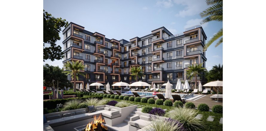 1+1 Lejlighed  i Aksu, Antalya, Tyrkiet Nr. 212727