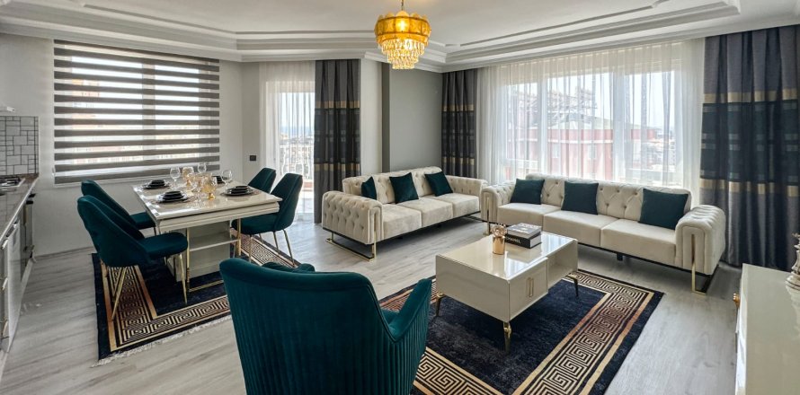 2+1 Lejlighed  i Alanya, Antalya, Tyrkiet Nr. 219199