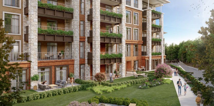 Квартира  4+1 в Стамбуле, Турция №221924