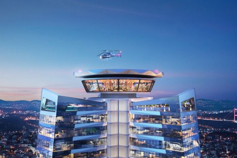 آپارتمان در  Istanbul ، ترکیه 3 خوابه ، 210 متر مربع.  شماره 221928 - 11