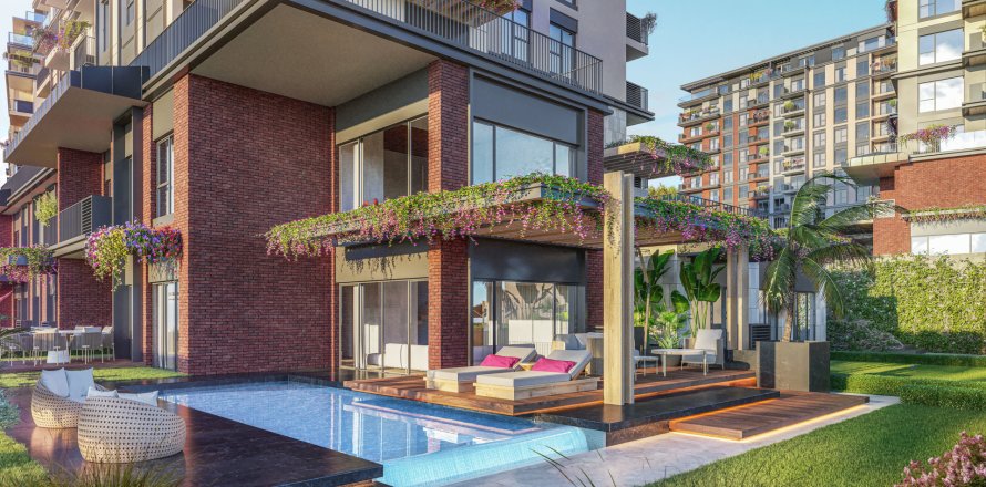 1+1 Leilighet  i Istanbul, Tyrkia Nr. 221929