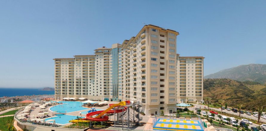 2+1 Lejlighed  i Alanya, Antalya, Tyrkiet Nr. 217406