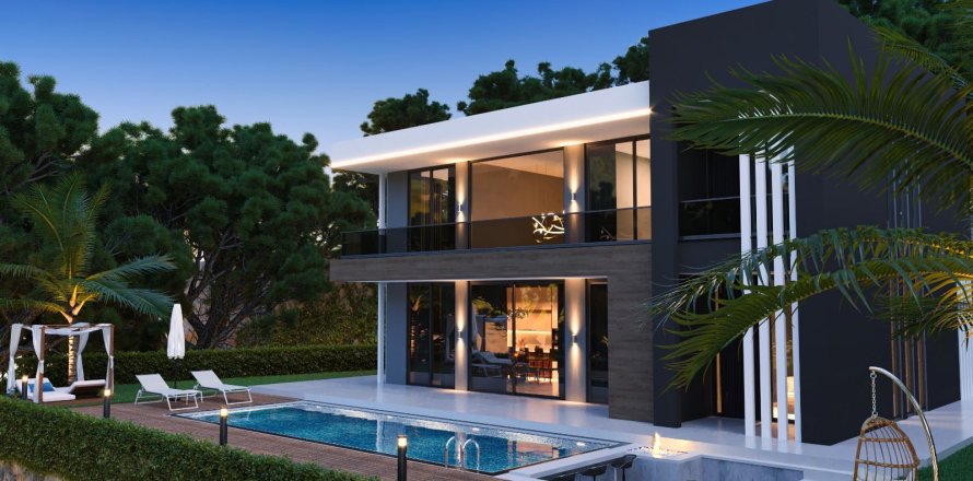 4+1 Villa  in Alanya, Antalya, Türkei Nr. 219397