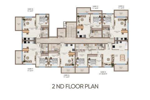 Apartment for sale in Alanya, Antalya, Turkey, 1 bedroom, 55m2, No. 238107 – photo 18