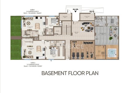 Apartment for sale in Alanya, Antalya, Turkey, 1 bedroom, 55m2, No. 238107 – photo 16