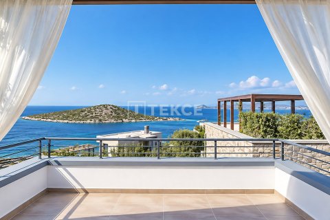 4+1 Villa  i Bodrum, Mugla, Tyrkiet Nr. 238105