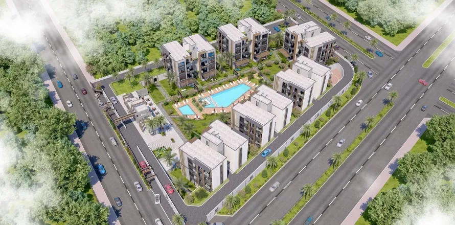 Квартира  3+1 в Мугле, Турция №223877