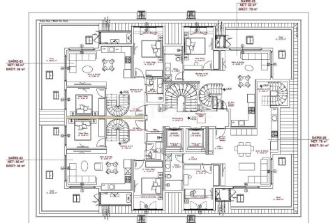 Продажа квартиры в Аланье, Анталье, Турция 2+1, 81м2, №226373 – фото 10