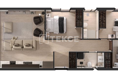 Продажа квартиры  в Бодруме, Мугле, Турция 3+1, 110м2, №213596 – фото 23