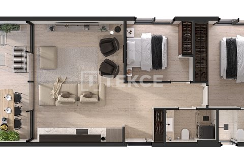 2+1 Lägenhet  i Bodrum, Mugla, Turkiet Nr. 213595 - 24