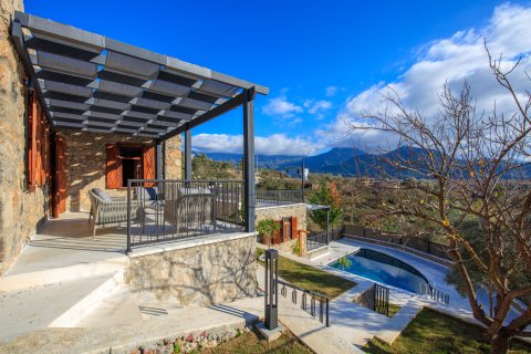 3+1 Villa i Fethiye, Mugla, Turkiet Nr. 227455 - 3