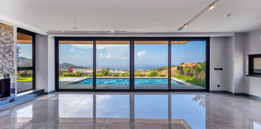 3+1 Villa  i Alanya, Antalya, Tyrkiet Nr. 219407