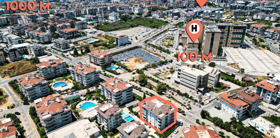 2+1 Wohnung  in Oba, Antalya, Türkei Nr. 217988