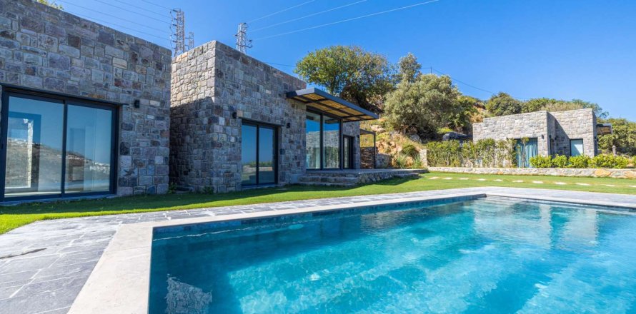 Villa  3+1  Gümüşlük, Muğla, Türkiye №233512