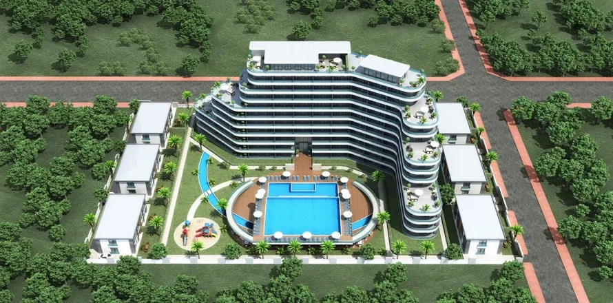 1+1 Lägenhet  i Aksu, Antalya, Turkiet Nr. 220849