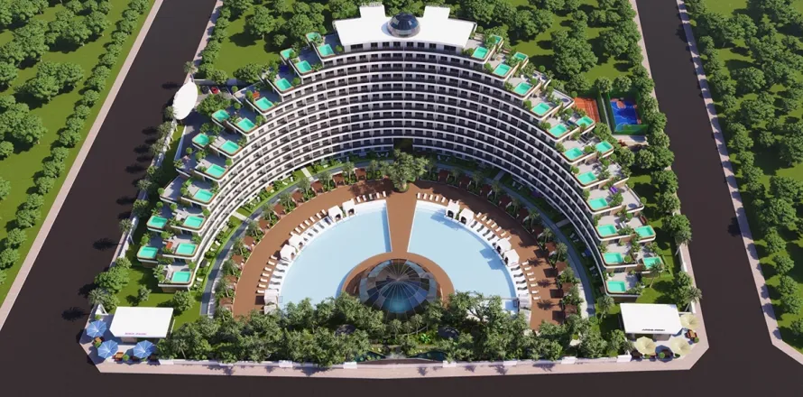 1+1 Lägenhet  i Aksu, Antalya, Turkiet Nr. 220852