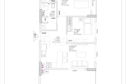 Daire  1+1  Aksu, Antalya, Türkiye №213605 - 26