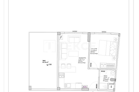 2+1 Wohnung  in Aksu, Antalya, Türkei Nr. 213606 - 23