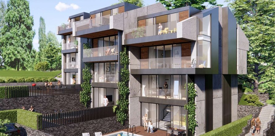 4+1 Villa  i Istanbul, Tyrkiet Nr. 233376