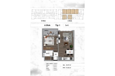 2+1 Wohnung in Bagcilar, Istanbul, Türkei Nr. 222401 - 26