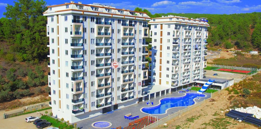 1+1 Lejlighed  i Alanya, Antalya, Tyrkiet Nr. 227827