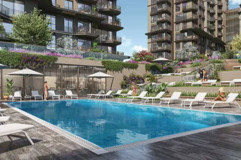 1+1 Leilighet  i Istanbul, Tyrkia Nr. 222044 - 8
