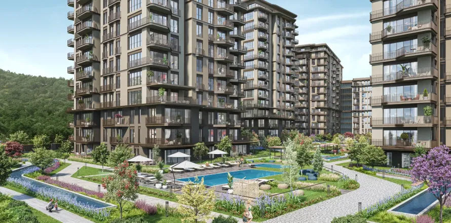 4+1 Leilighet  i Istanbul, Tyrkia Nr. 222047