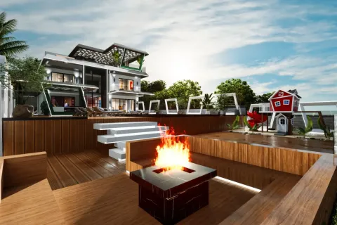 5+1 Villa  i Mahmutlar, Antalya, Tyrkia Nr. 219529 - 3