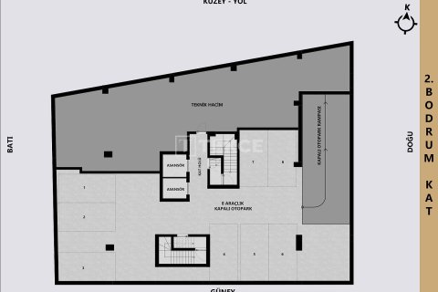 2+1 Lejlighed i Antalya, Tyrkiet Nr. 226426 - 20