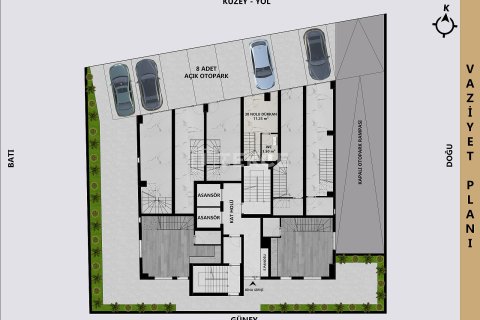 2+1 Lejlighed i Antalya, Tyrkiet Nr. 226426 - 22