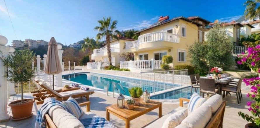 Villa  i Tepe, Alanya, Antalya, Tyrkiet Nr. 228442