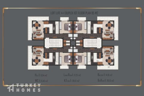 Dubleks daire 4+1 Belek, Antalya, Türkiye №233624 - 9