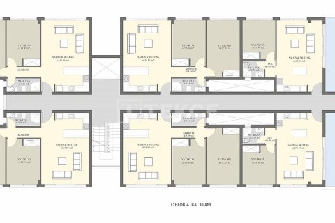 Продажа квартиры  в Гюзельюрте, Северный Кипр 1+1, 77м2, №215867 – фото 22