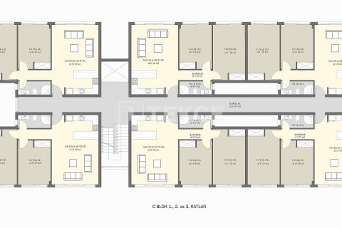 Продажа квартиры  в Гюзельюрте, Северный Кипр 1+1, 77м2, №215867 – фото 23
