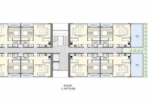 Продажа квартиры  в Гюзельюрте, Северный Кипр 1+1, 77м2, №215867 – фото 20