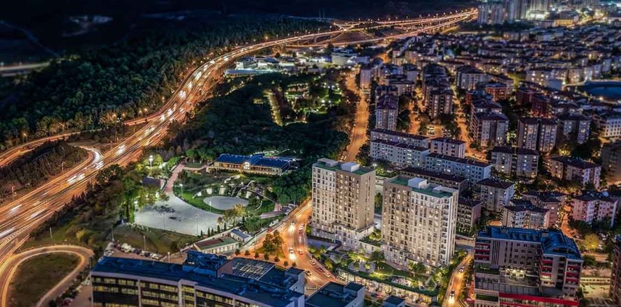 Квартира  3-х ком. в Стамбуле, Турция №215869