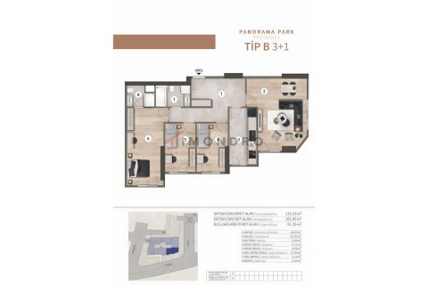 4+1 Wohnung  in Küçükçekmece, Istanbul, Türkei Nr. 212101 - 20