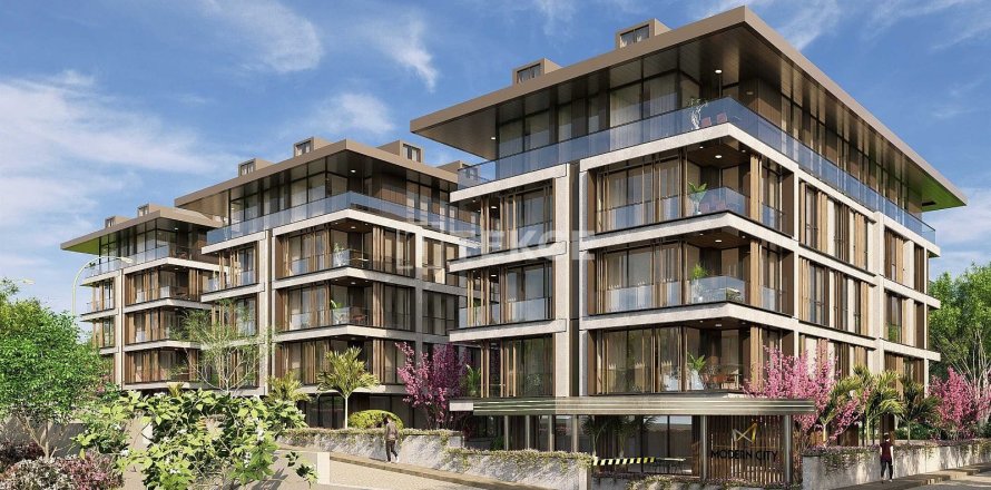 آپارتمان در  Istanbul ، ترکیه 2 خوابه ، 86 متر مربع.  شماره 217169