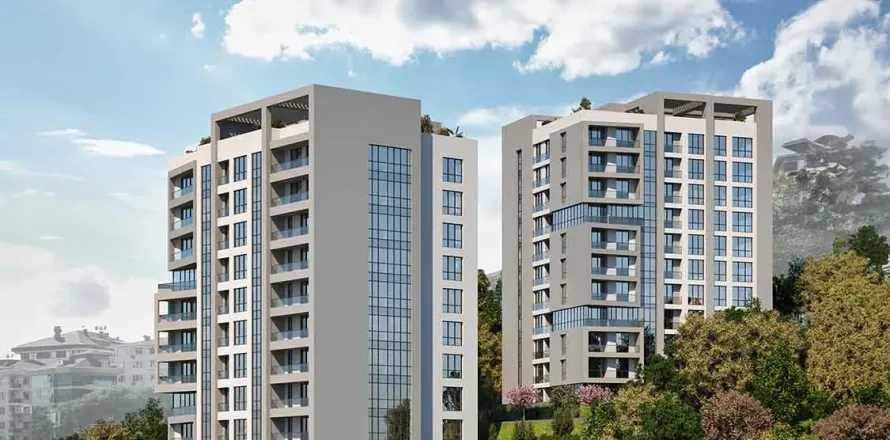 Квартира  5-х ком. в Стамбуле, Турция №213409