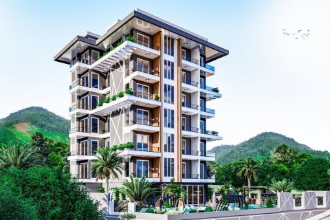 1+1 Leilighet  i Mahmutlar, Antalya, Tyrkia Nr. 231779