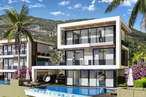 4+1 Villa  i Alanya, Antalya, Turkiet Nr. 219585 - 4
