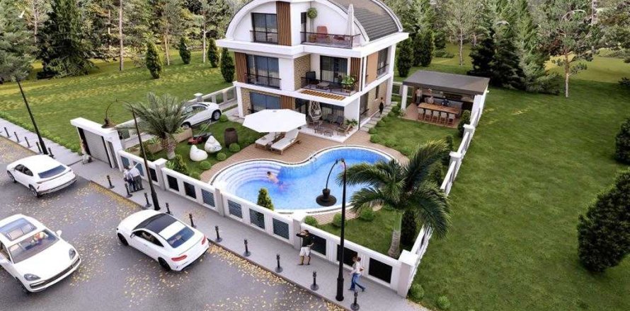 Вилла 4+1 в Белеке, Анталья, Турция №233874
