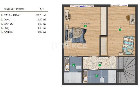 2+1 Lägenhet  i ankara, Turkiet Nr. 219849 - 11